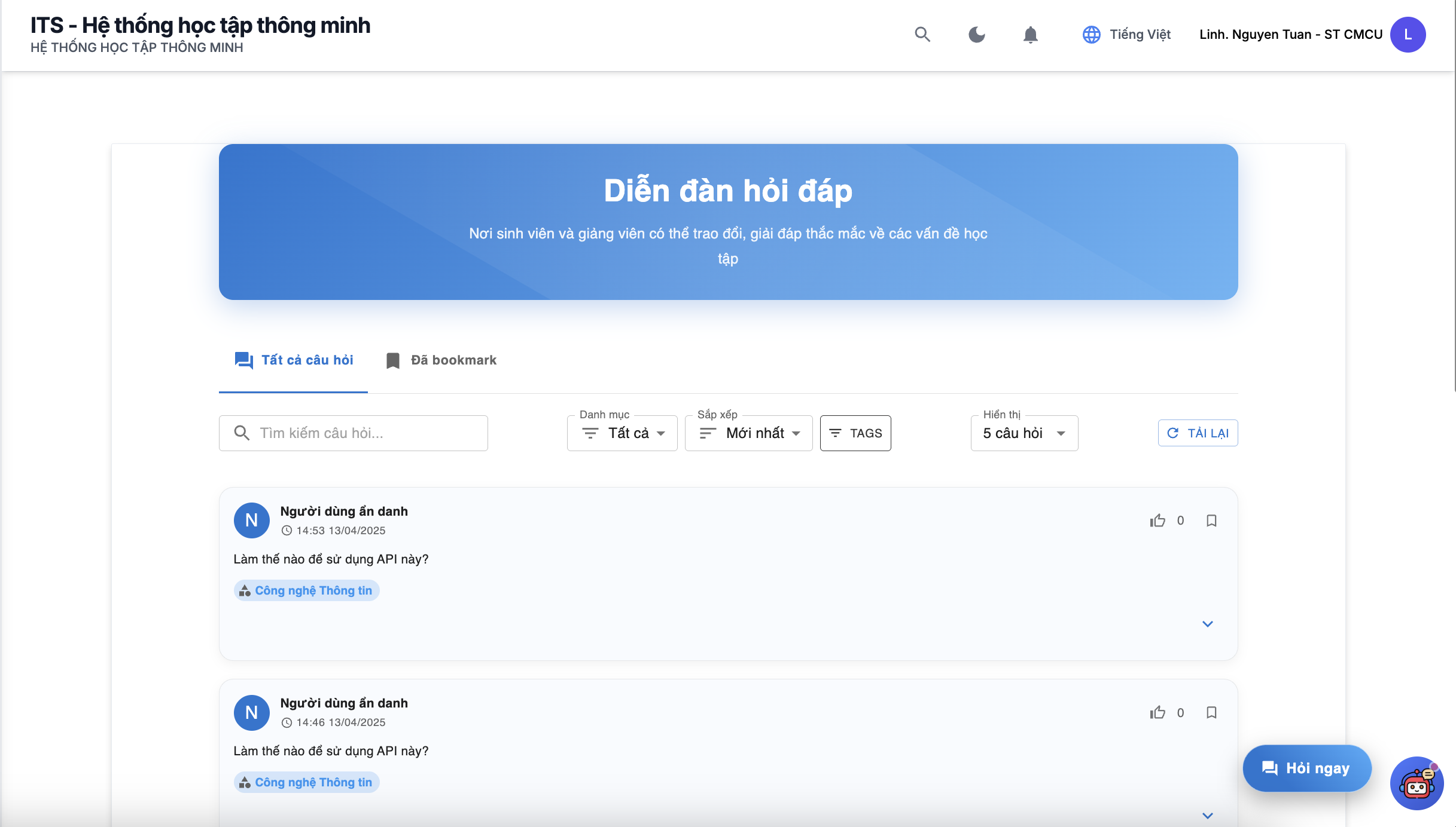 Student Portal Interface